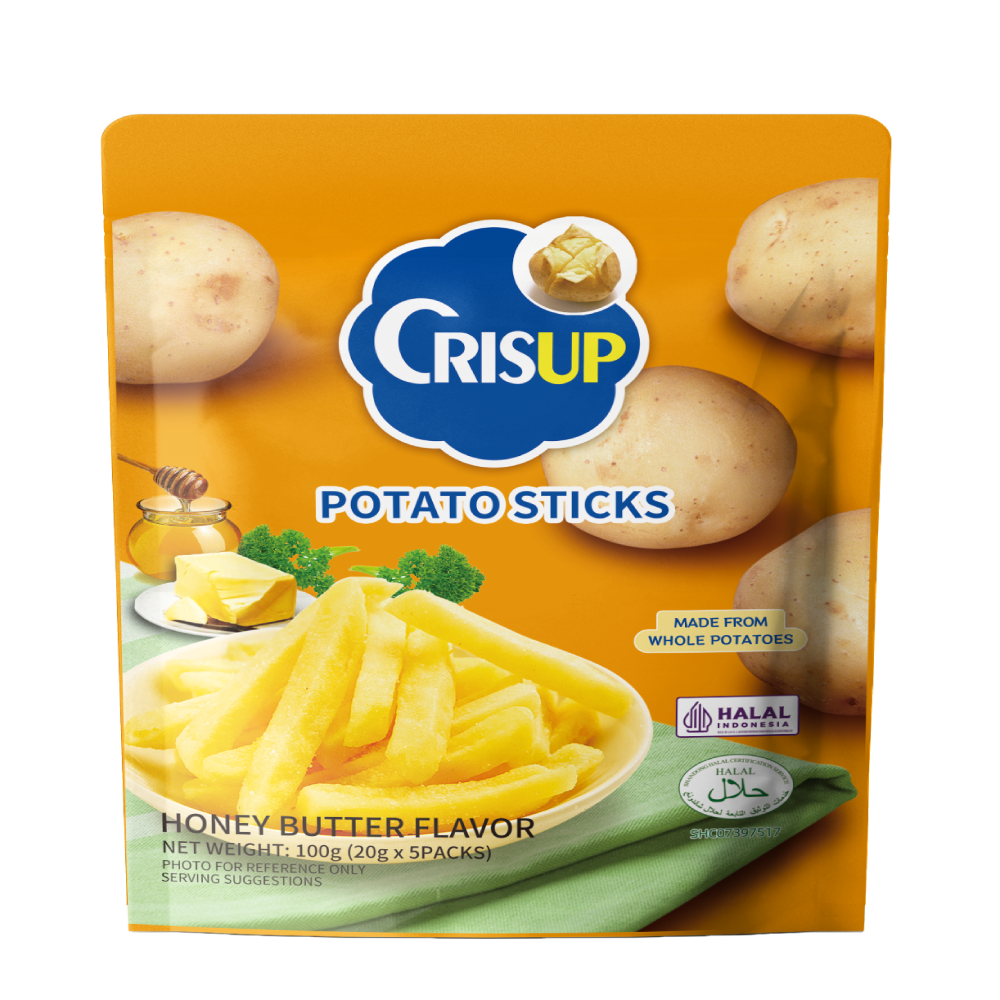 CrisUp Honey & Butter Flavored Potato Sticks