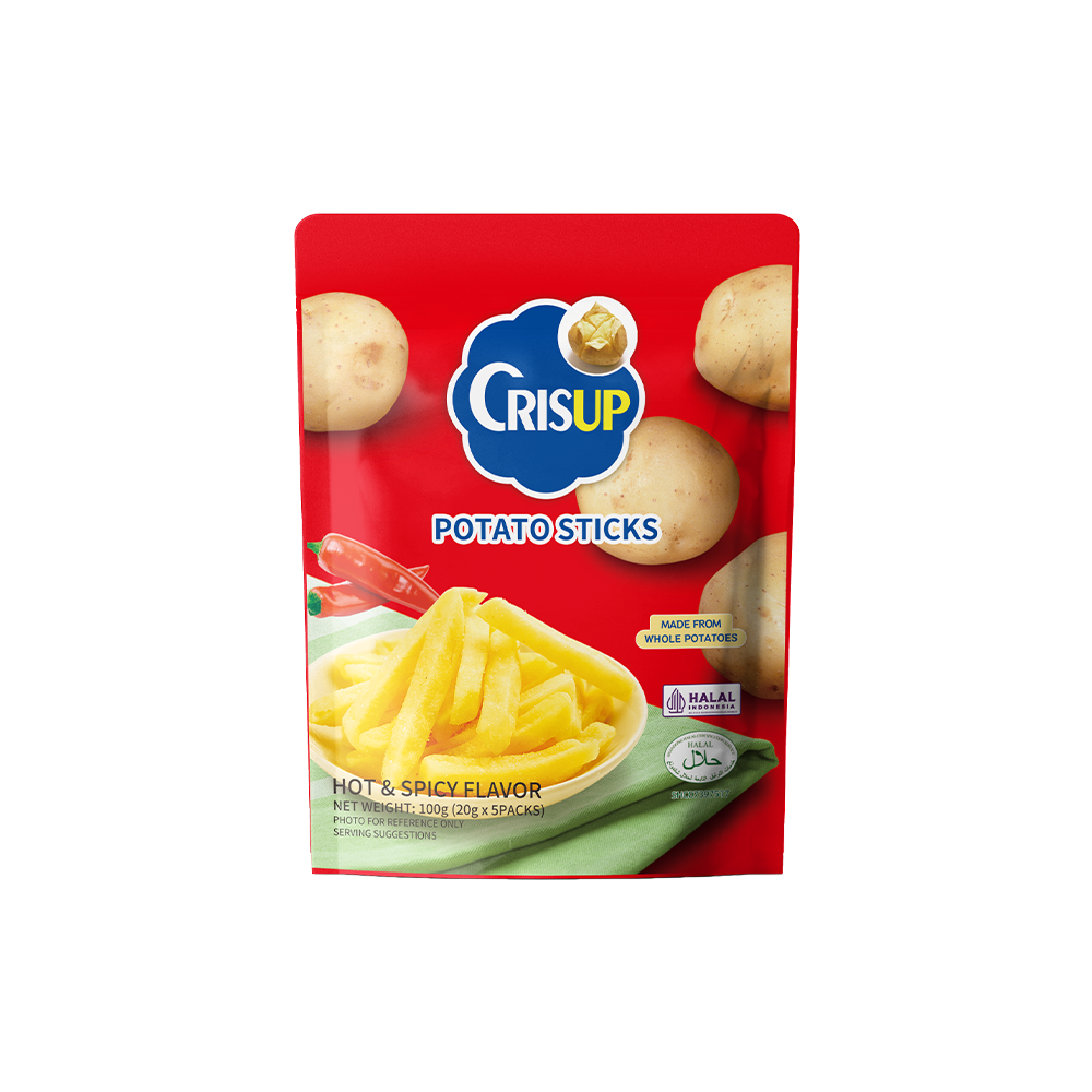 CrisUp Hot & Spicy Flavored Potato Sticks