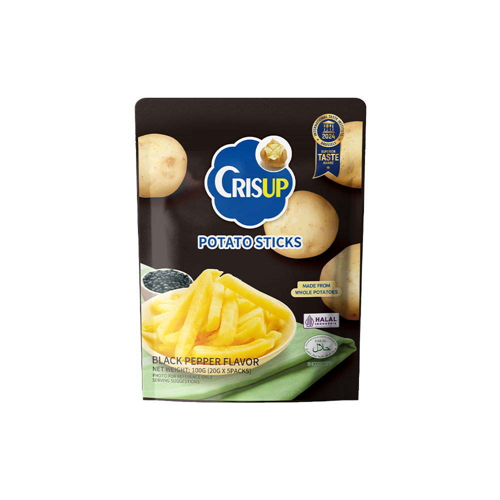 CrisUp Black Pepper Flavored Potato Sticks
