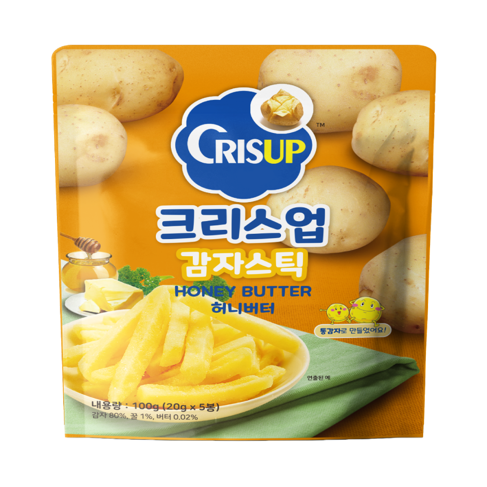 CrisUp Honey & Butter Flavored Potato Sticks