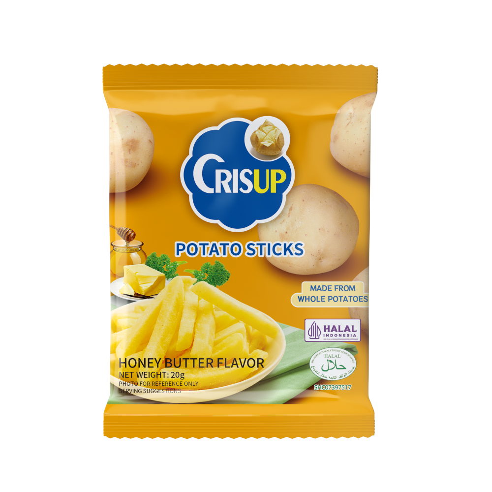 CrisUp Honey & Butter Flavored Potato Sticks