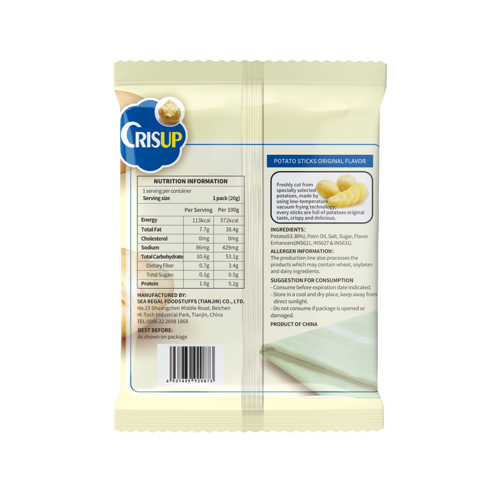 CrisUp Original Potato Sticks