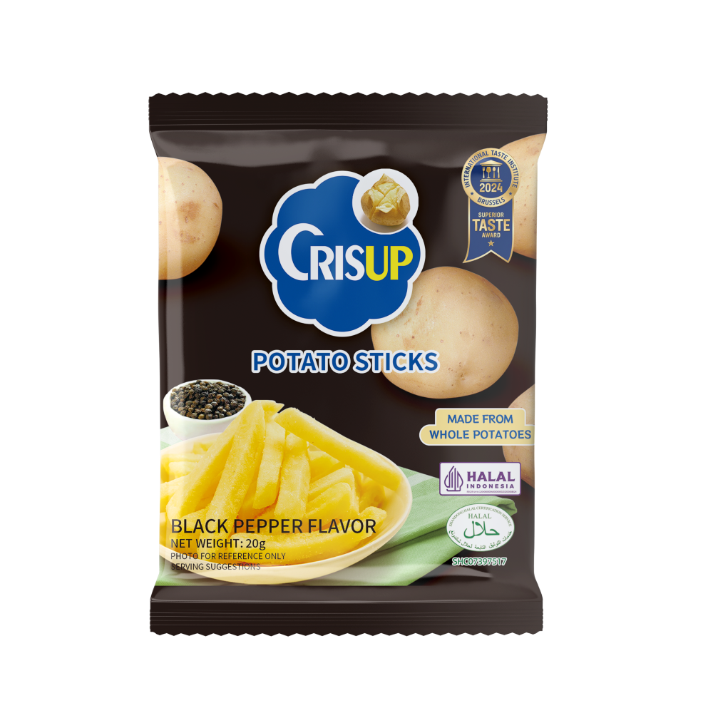 CrisUp Black Pepper Flavored Potato Sticks