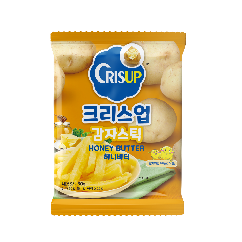 CrisUp Honey & Butter Flavored Potato Sticks