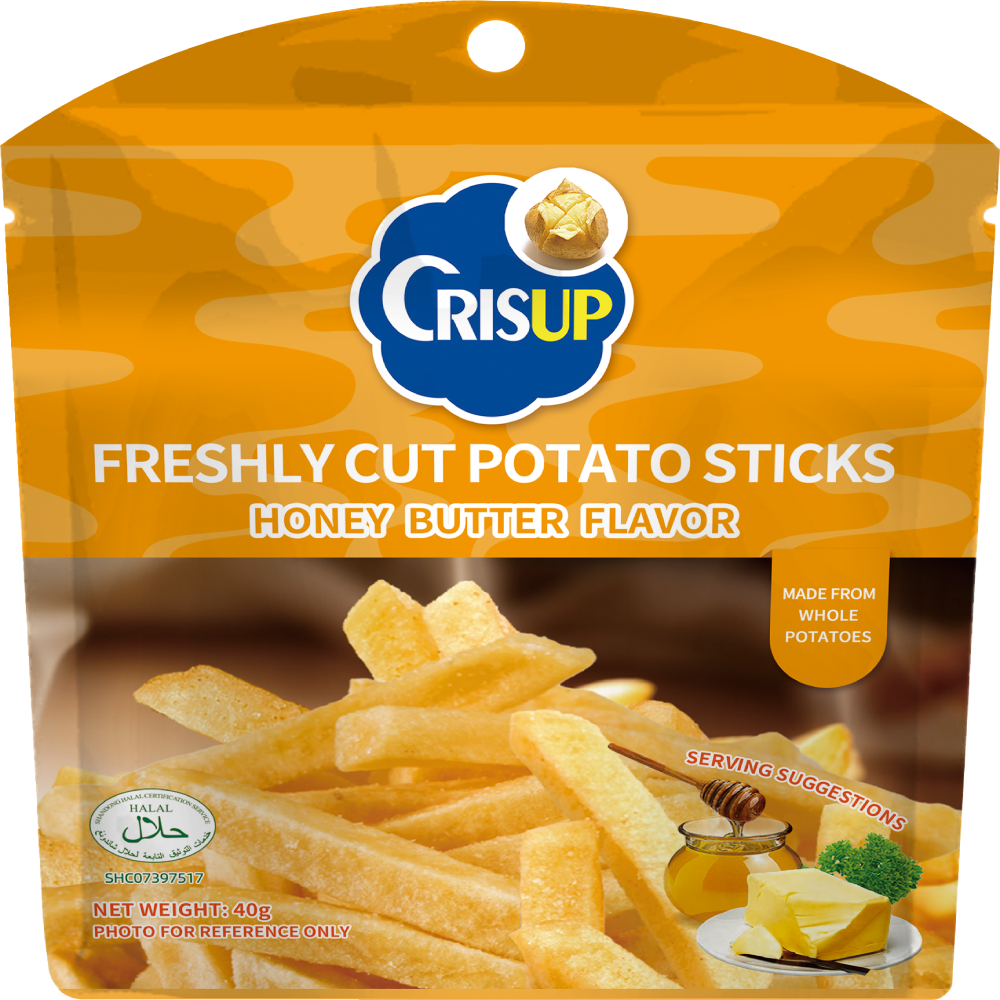 CrisUp Honey & Butter Flavored Potato Sticks