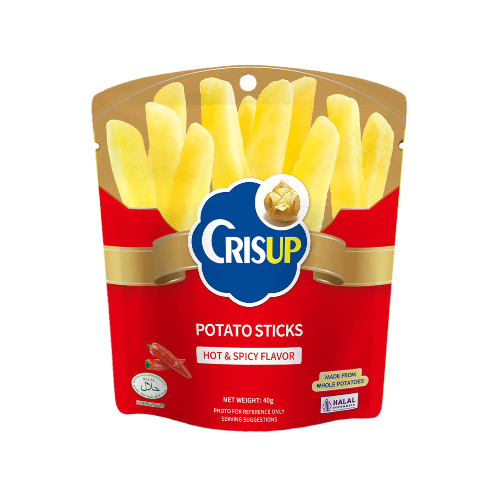 CrisUp Hot & Spicy Flavored Potato Sticks