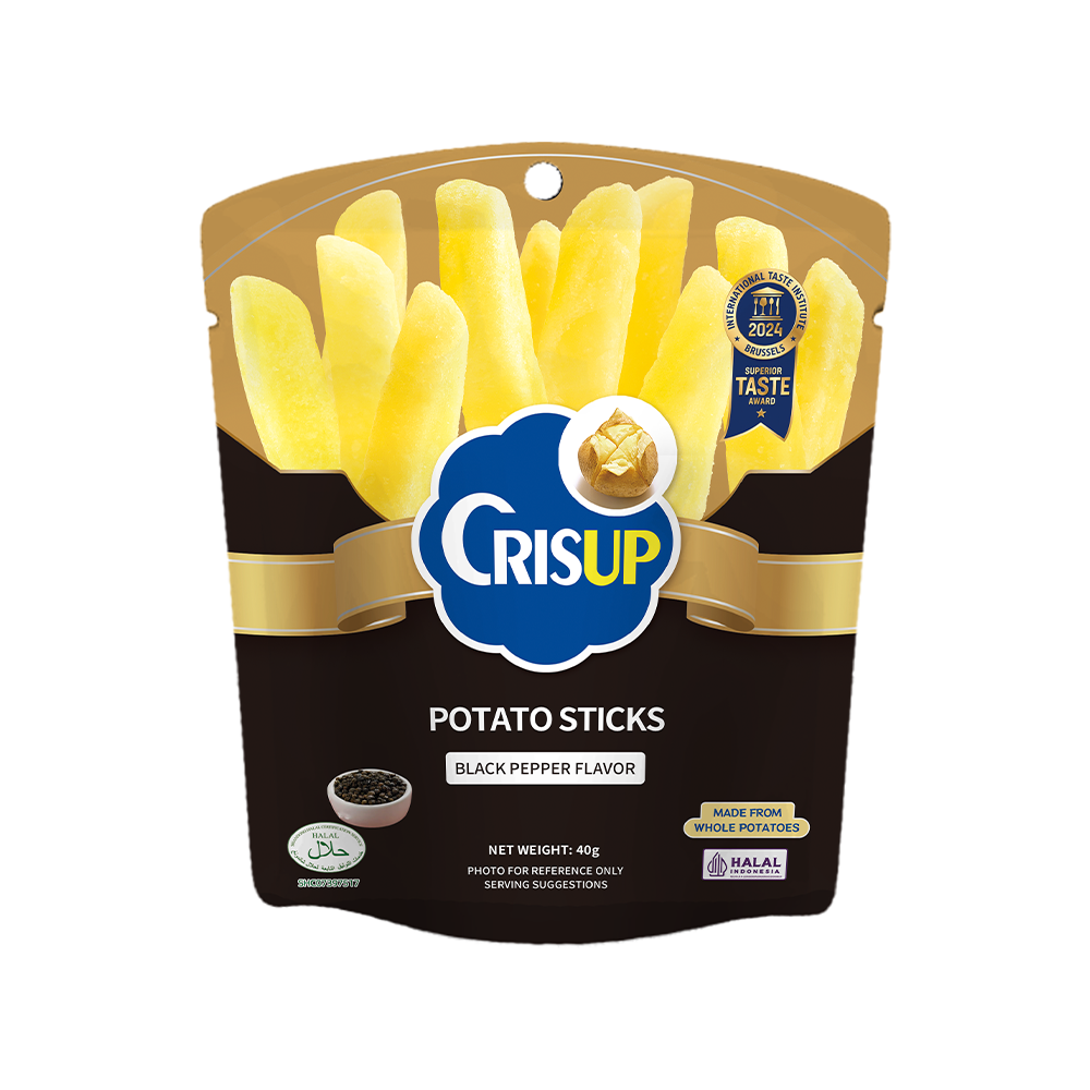 CrisUp Black Pepper Flavored Potato Sticks