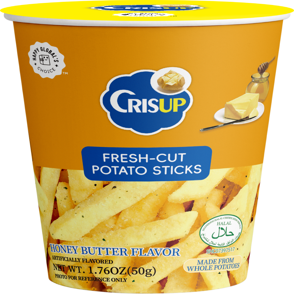 CrisUp Honey & Butter Flavored Potato Sticks
