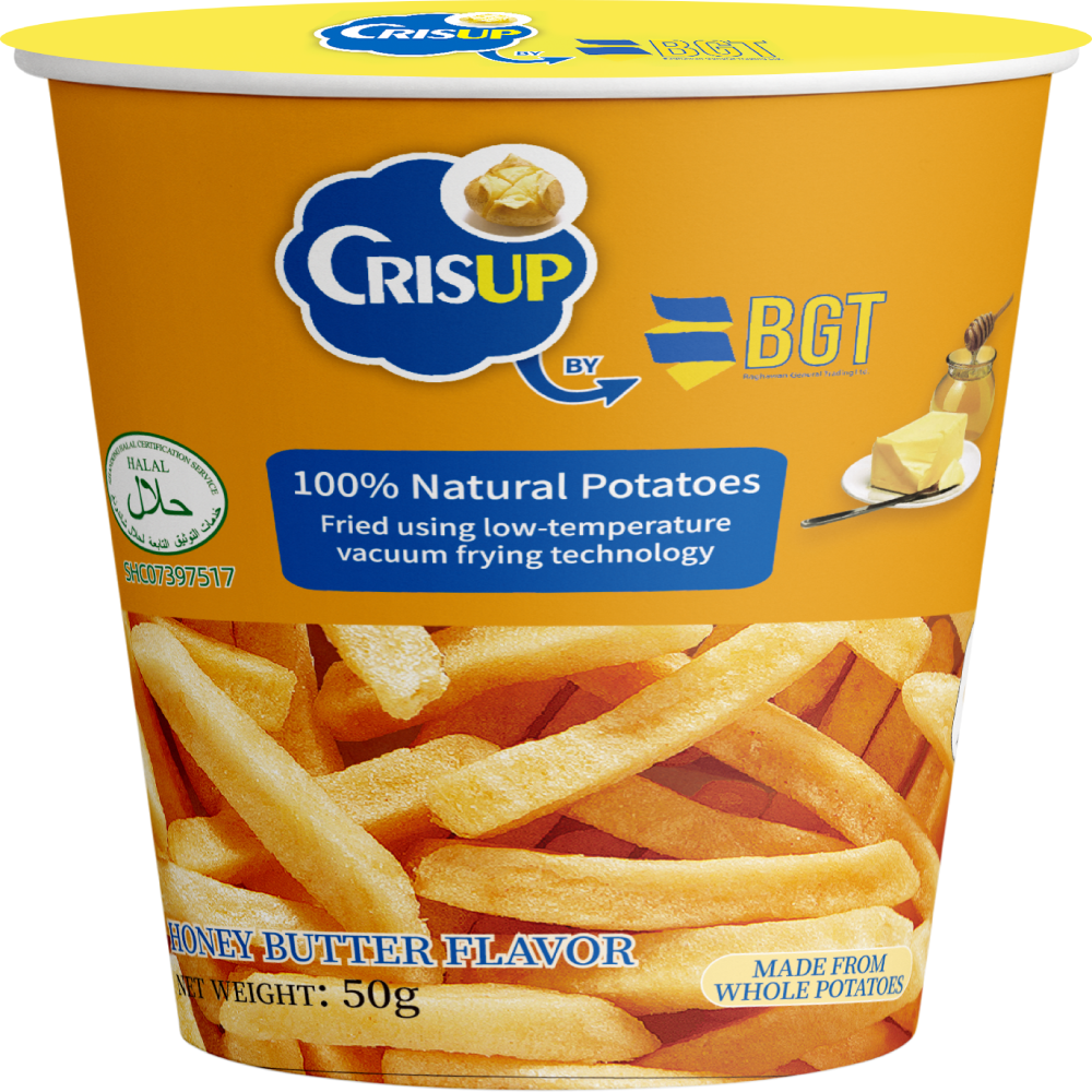 CrisUp Honey & Butter Flavored Potato Sticks