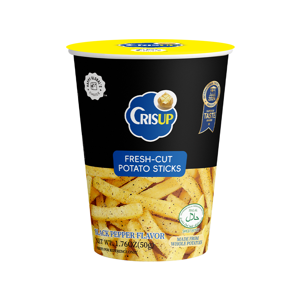 CrisUp Black Pepper Flavored Potato Sticks