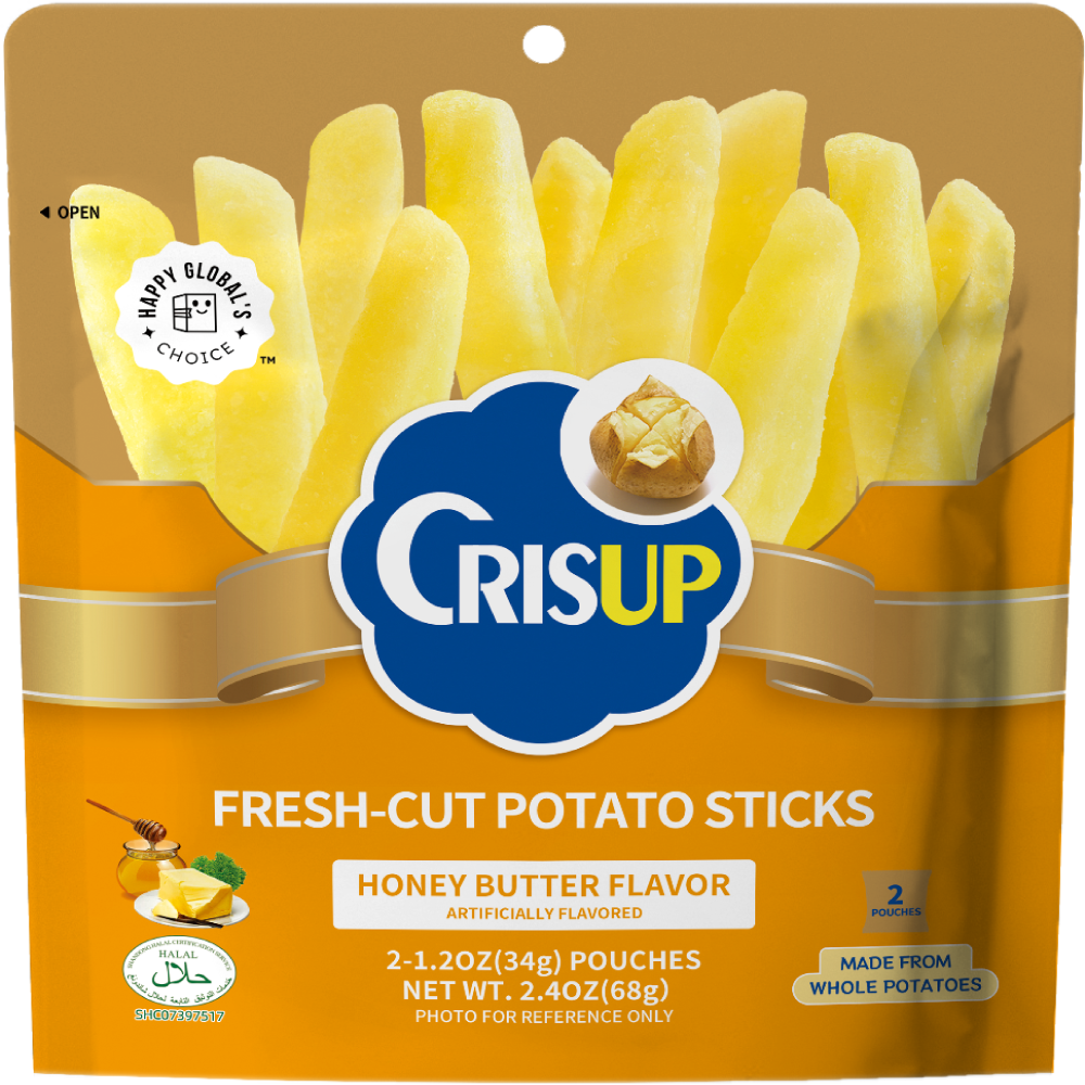CrisUp Honey & Butter Flavored Potato Sticks