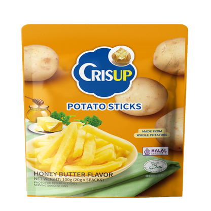 CrisUp Honey & Butter Flavored Potato Sticks