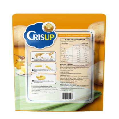CrisUp Honey & Butter Flavored Potato Sticks