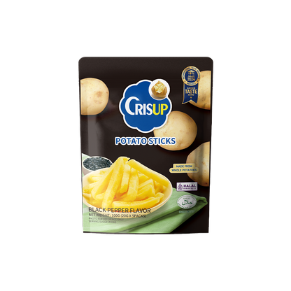 CrisUp Black Pepper Flavored Potato Sticks
