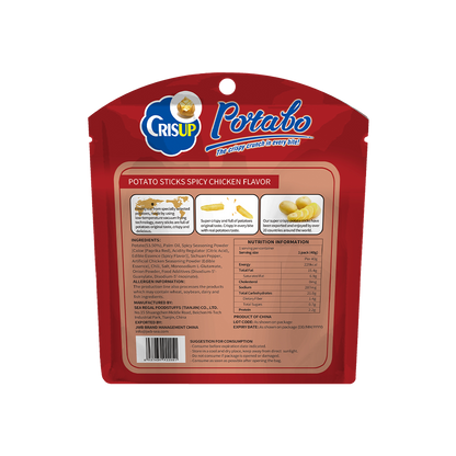 CrisUp Spicy Chicken Flavored Potato Sticks