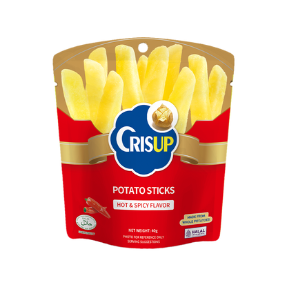 CrisUp Hot & Spicy Flavored Potato Sticks