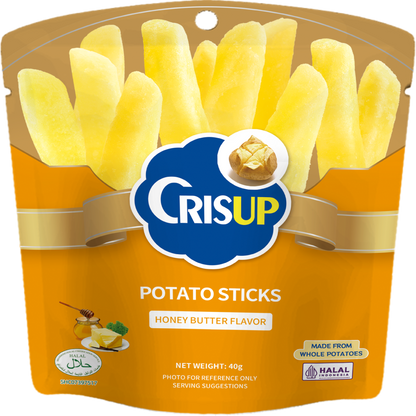CrisUp Honey & Butter Flavored Potato Sticks
