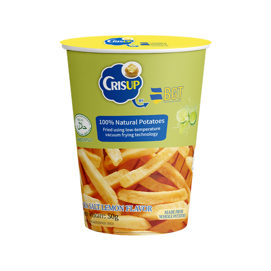 CrisUp Sea Salt & Lemon Flavored Potato Sticks