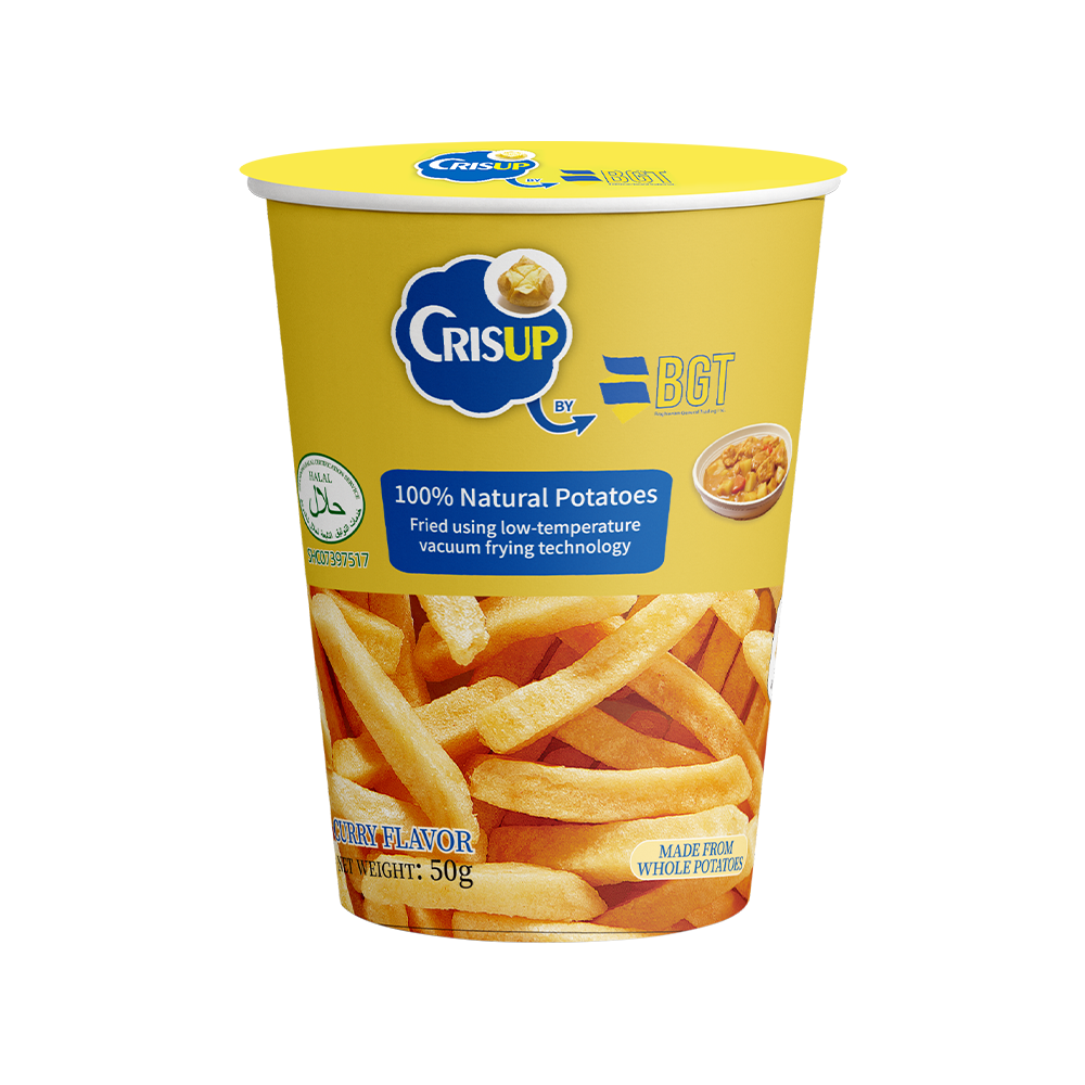 CrisUp Curry Flavored Potato Sticks