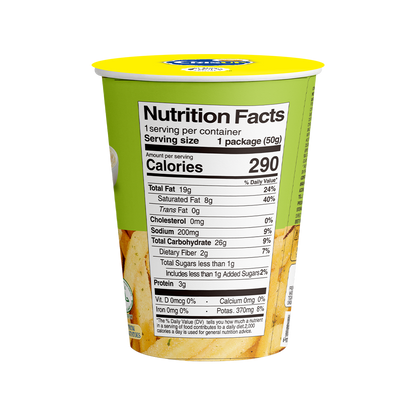 CrisUp Sour Cream & Onion Flavored Potato Sticks
