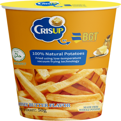 CrisUp Honey & Butter Flavored Potato Sticks
