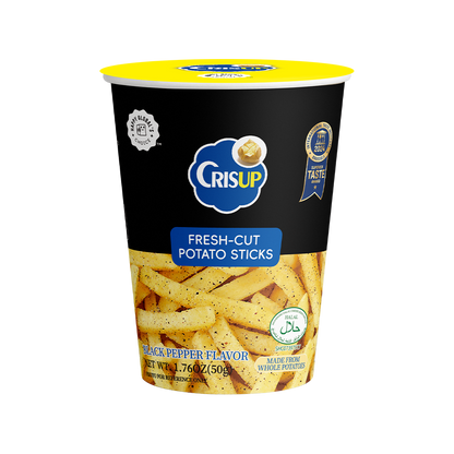 CrisUp Black Pepper Flavored Potato Sticks