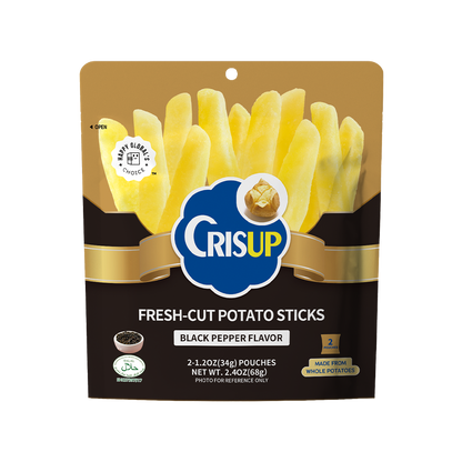 CrisUp Black Pepper Flavored Potato Sticks